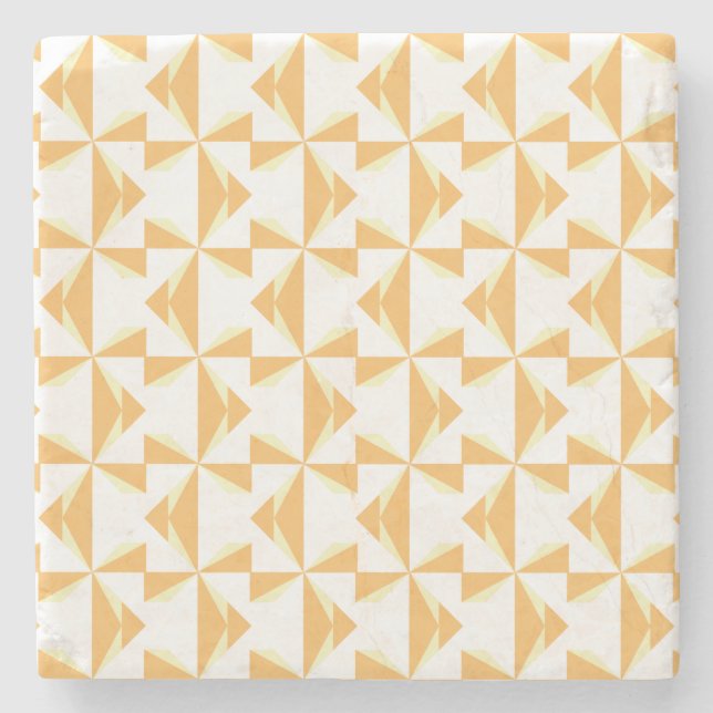 Pumpkin Pinwheels Steinuntersetzer (Vorderseite)