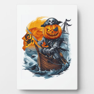 Pumpkin Pirate Adventure Fotoplatte