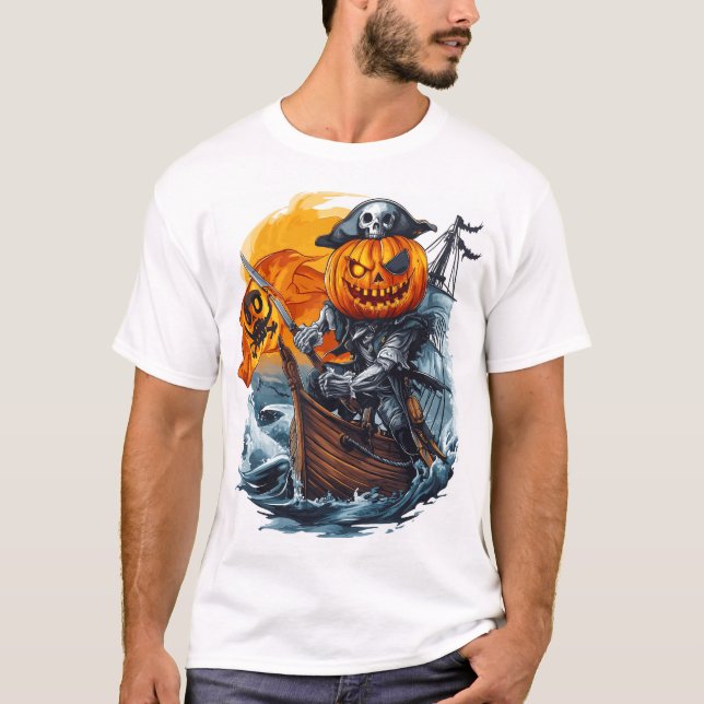  Pumpkin Pirate Adventure T-Shirt (Vorderseite)