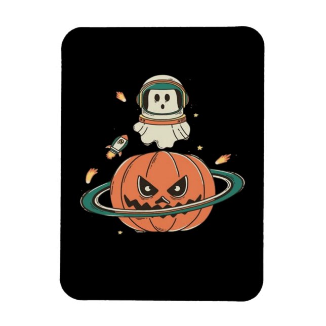 Pumpkin Planet Magnet (Vertikal)