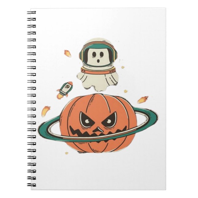 Pumpkin Planet Notizblock (Vorderseite)