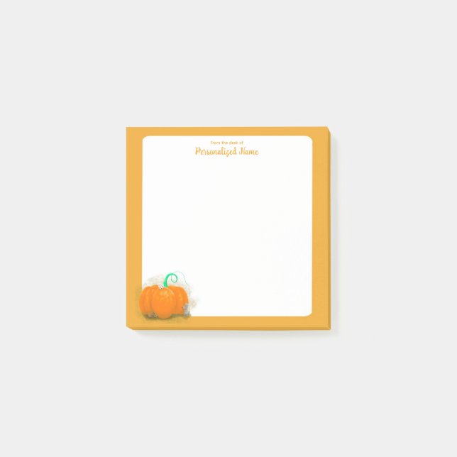 Pumpkin Playground - 3x3 Post-it Klebezettel (Vorderseite)