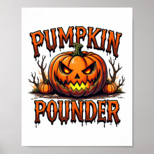 Pumpkin Pounder Top für Partner von Ingwer Red Hea Poster