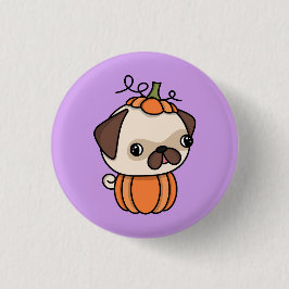 Pumpkin Puppy Button