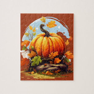 Pumpkin Puzzle für Kinder
