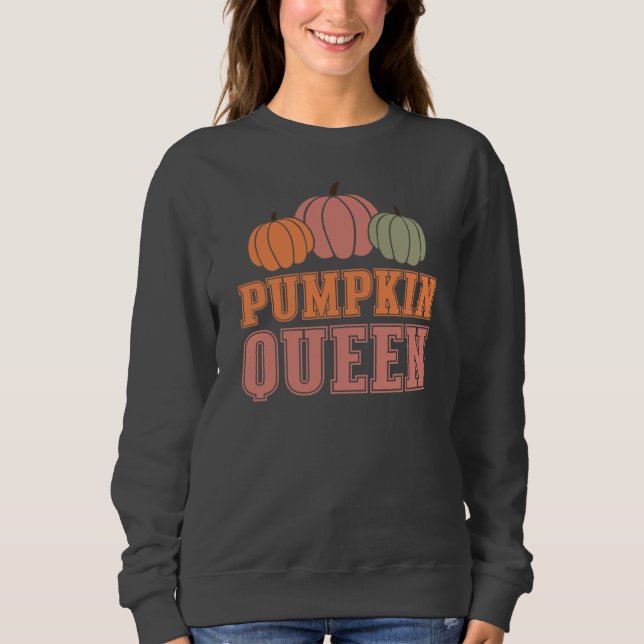 Pumpkin Queen Sweatshirt (Vorderseite)