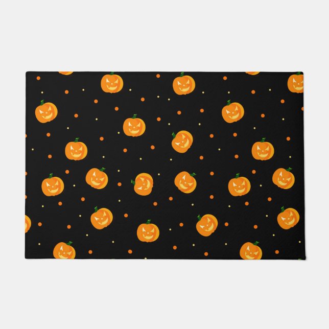 Pumpkin Rain Doormat Fußmatte (Vorderseite)
