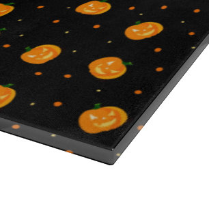 Pumpkin Rain Glass Cutting Board Schneidebrett