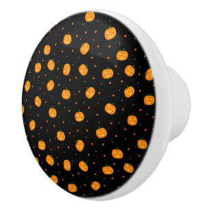 Pumpkin Rain Knob Keramikknauf
