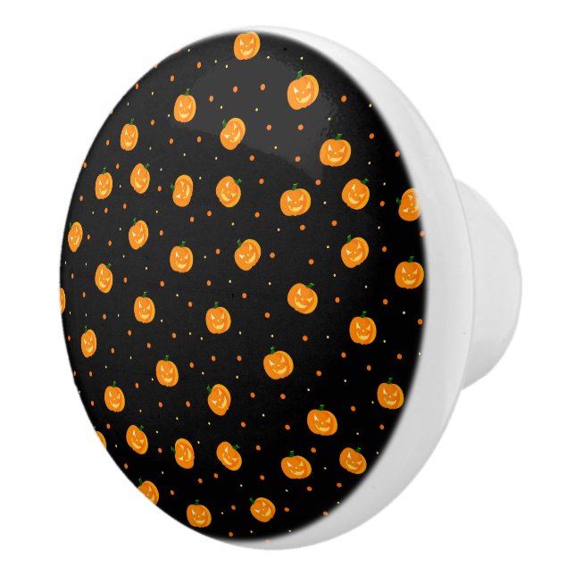Pumpkin Rain Knob Keramikknauf (Rechts)