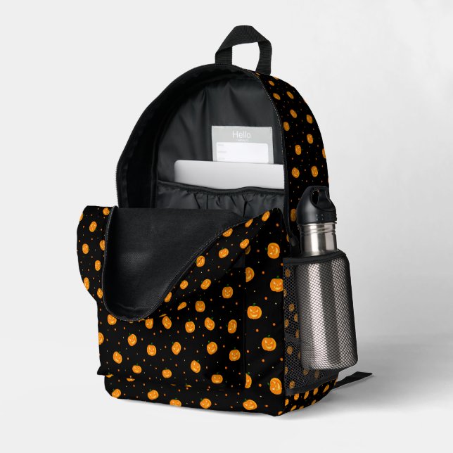 Pumpkin Rain Rucksack #3 (Rückseitige Ecke links (Offen) )