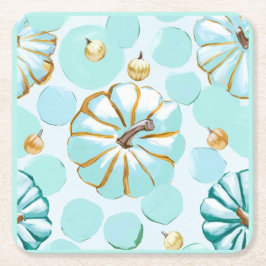 Pumpkin Rechteckiger Pappuntersetzer