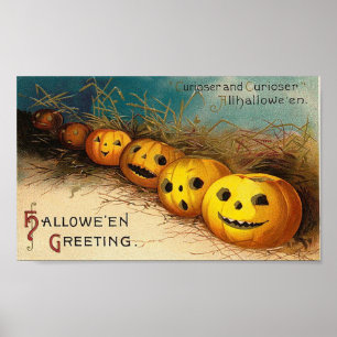 Pumpkin Row - Curioser und Curioser Poster