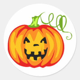 Pumpkin Runder Aufkleber