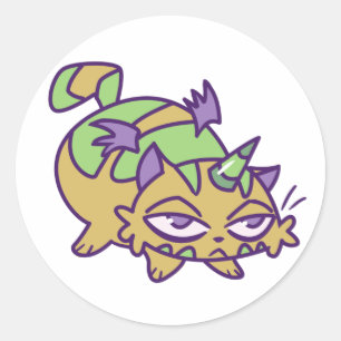 Pumpkin Runder Aufkleber