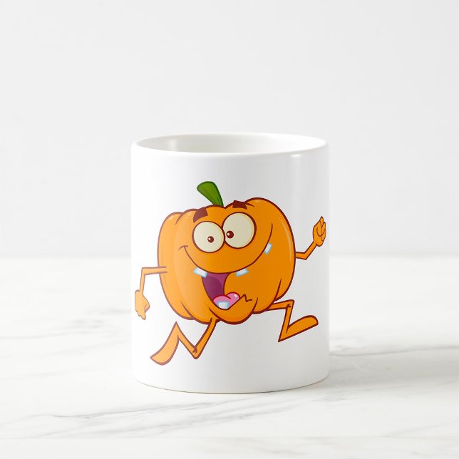 Pumpkin Running Kaffeetasse (Von Creator hochgeladen)