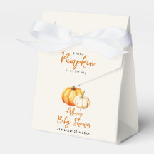 Pumpkin Rustic Fall Baby Dusche