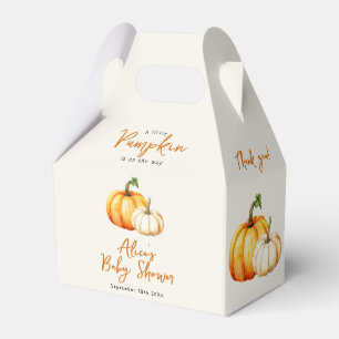 Pumpkin Rustic Fall Baby Dusche Geschenkschachtel