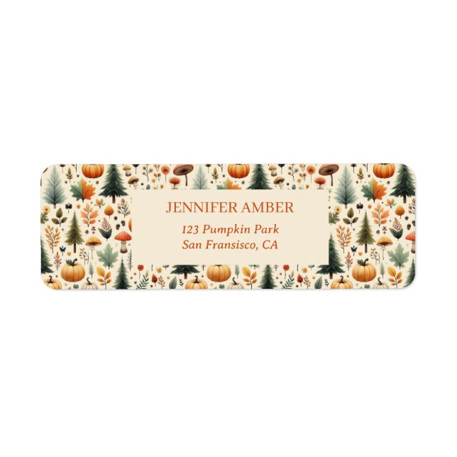 Pumpkin Rustikaler Fall und Herbst verlassen Saiso (Vorne)