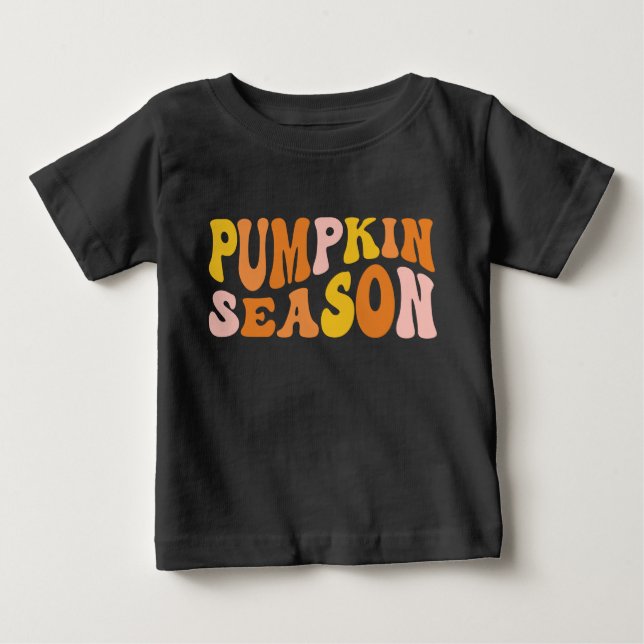 Pumpkin-Saison Baby T-shirt (Vorderseite)