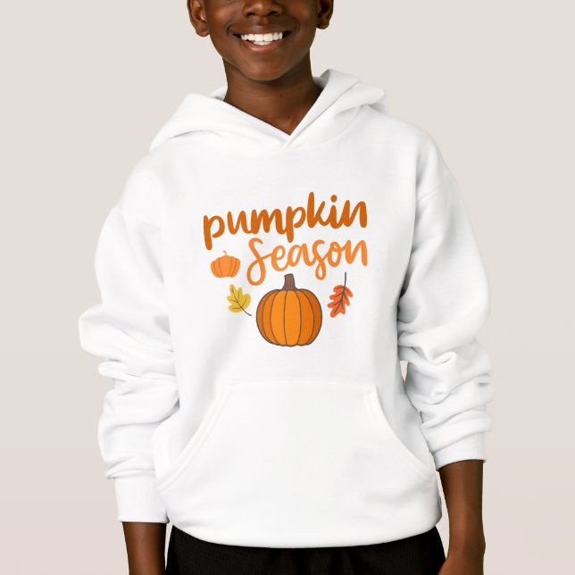 Pumpkin-Saison Herbst Hoodie (Vorderseite)