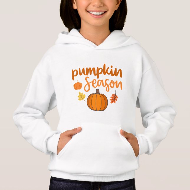 Pumpkin-Saison Herbst Hoodie (Vorderseite)