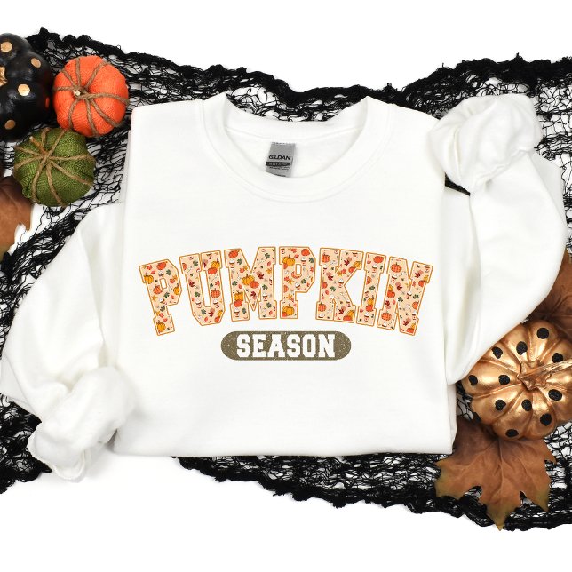 Pumpkin-Saison Herbst Sweatshirt (Von Creator hochgeladen)