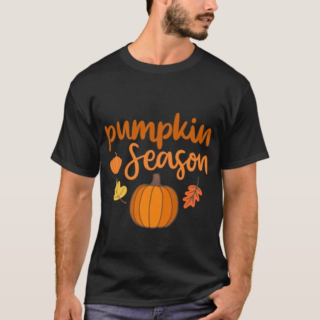 Pumpkin-Saison Herbst T-Shirt (Vorderseite)