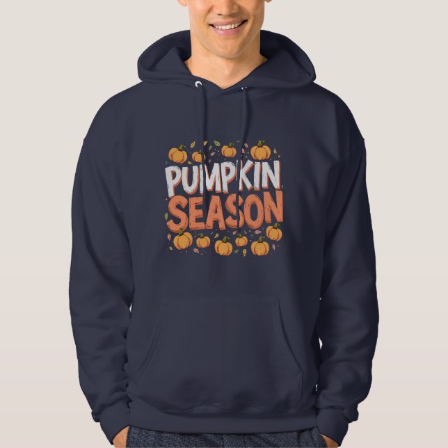 Pumpkin-Saison Hoodie (Vorderseite)
