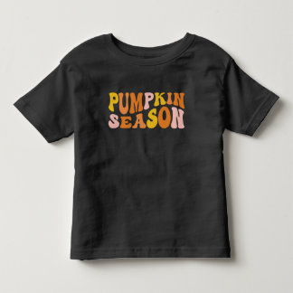 Pumpkin-Saison Kleinkind T-shirt