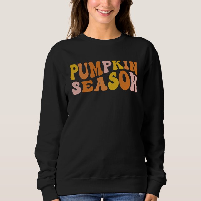 Pumpkin-Saison Sweatshirt (Vorderseite)