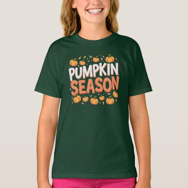 Pumpkin-Saison T-Shirt (Vorderseite)
