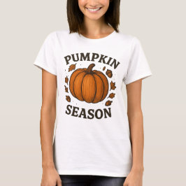 Pumpkin Saison T - Shirt - Niedlich Herbst Herbst 
