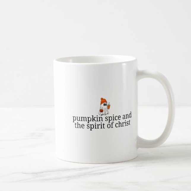 Pumpkin Sce And The Srit Of Christ, Christian Hall Kaffeetasse (Rechts)