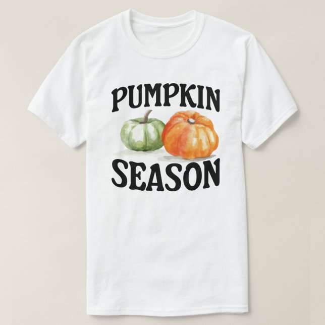 Pumpkin Season Fall Autumn Season T-Shirt (Design vorne)