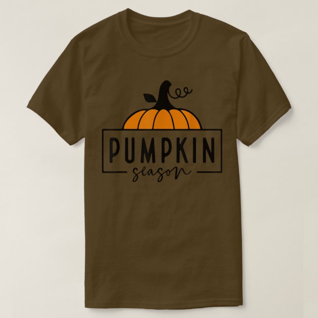 Pumpkin Season Fall Pumpkin Niedlich Pumpkin T-Shirt (Design vorne)