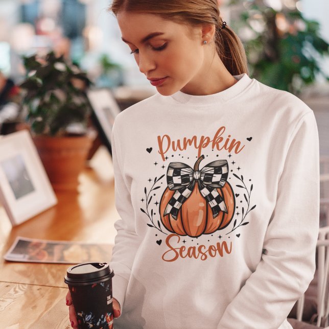 Pumpkin Season, Fun Halloween Sweatshirt (Von Creator hochgeladen)