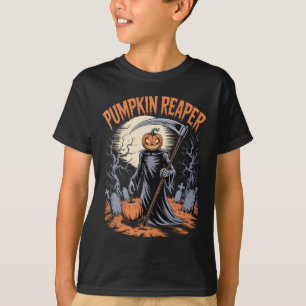 Pumpkin Sensenmann Gothic Halloween Spooky Pumpkin T-Shirt