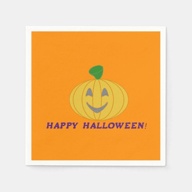 Pumpkin Serviette (Vorderseite)