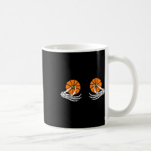 Pumpkin Skeleton Hand Halloween Kaffeetasse