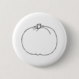 Pumpkin Sketch Button