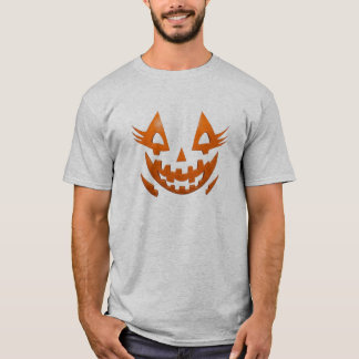 Pumpkin Smile Face T - Shirt | Niedliches Hallowee