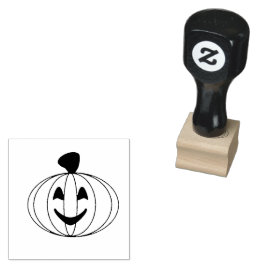 Pumpkin Smile Gummistempel