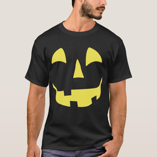 Pumpkin Smile T - Shirt Design (Vorderseite)