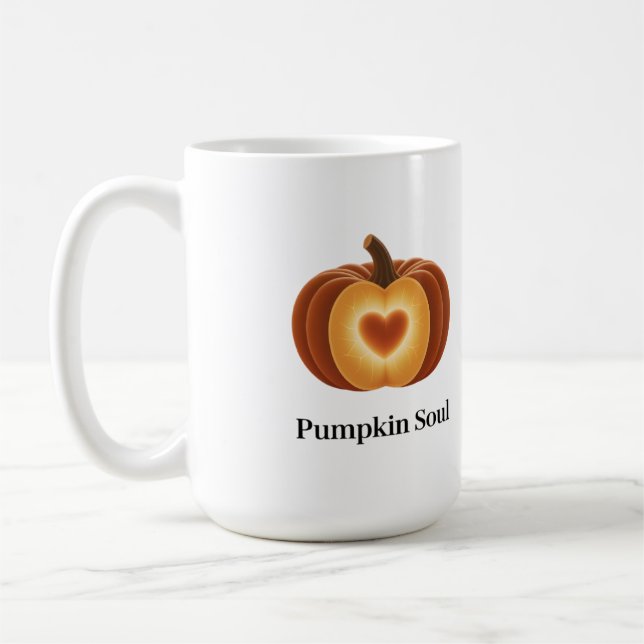 Pumpkin Soul - Autumn Coffee Mug Kaffeetasse (Links)