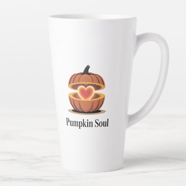Pumpkin Soul Autumn Coffee Mug Milchtasse (Rechts)