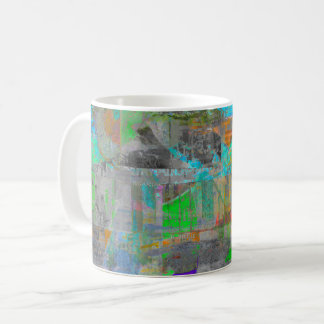 "Pumpkin Spice Abstract" abstrakte Kunst Kaffeetas Kaffeetasse