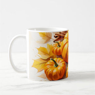 Pumpkin Spice Bliss   Gemütliches Herbstdesign Kaffeetasse
