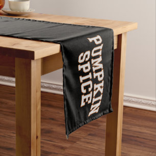 Pumpkin Spice Fall Shirt Erntedank Kurzer Tischläufer