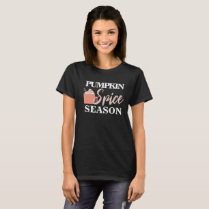 Pumpkin Spice Fall Tasse Creme T-Shirt